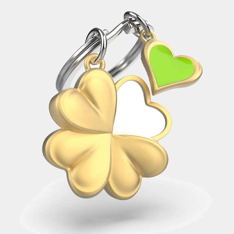 Clover Keyring