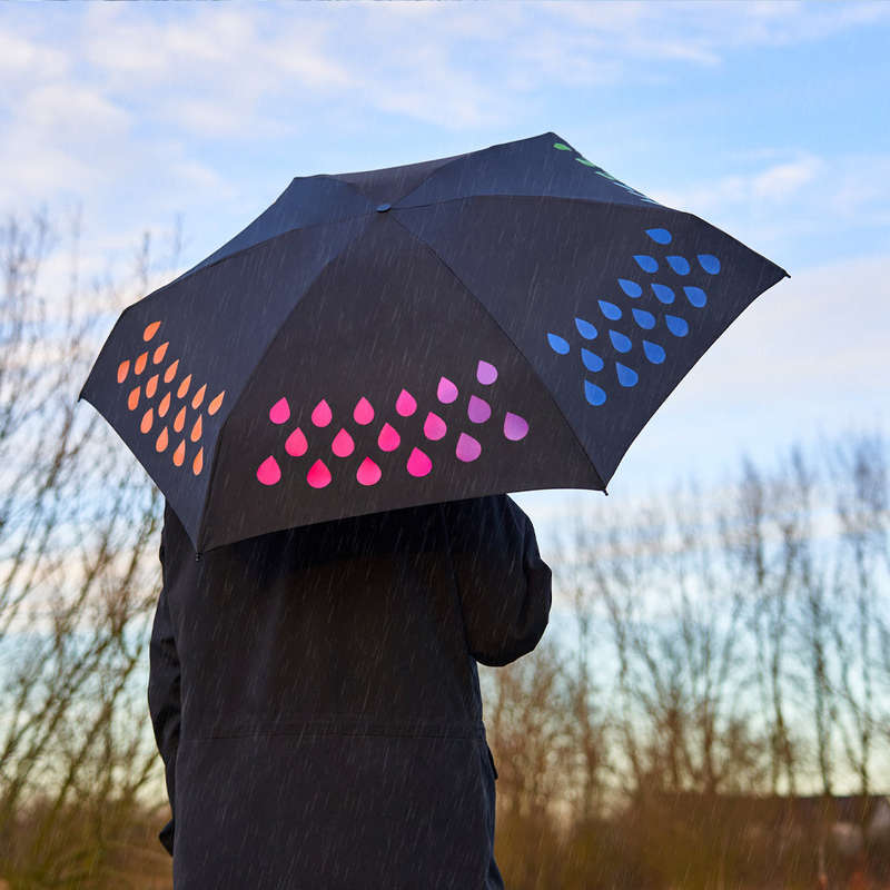 Compact Colour Change Umbrella
