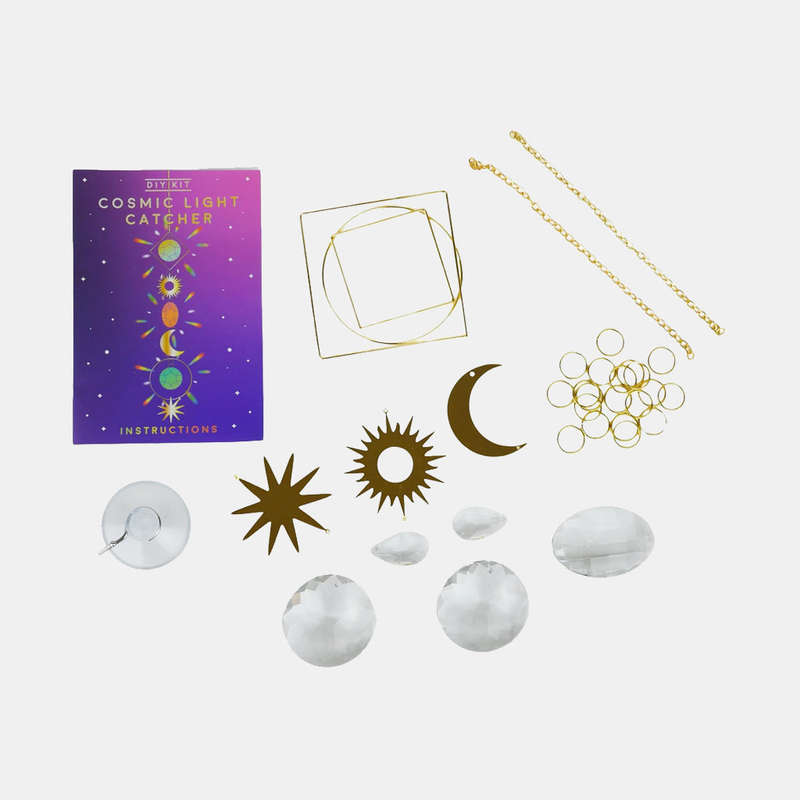 Cosmic Light Catcher DIY Hanging Ornament