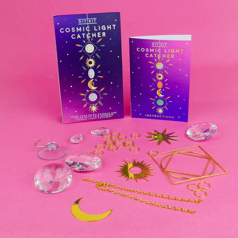 Cosmic Light Catcher DIY Hanging Ornament
