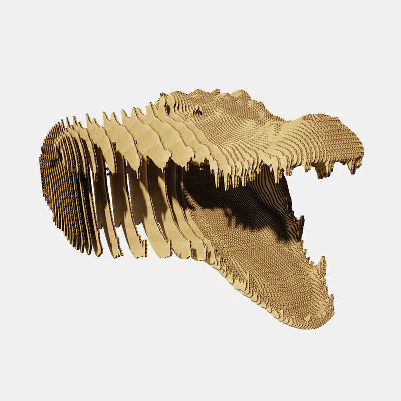 Cartonic 3D Crocodile