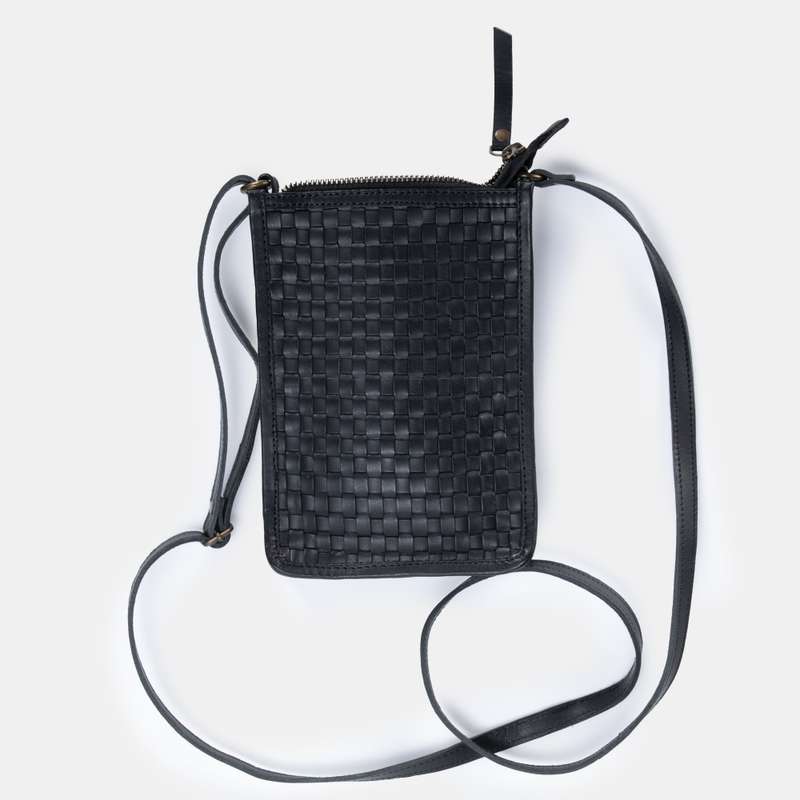 Delfina Leather Shoulder Cell Sling Bag