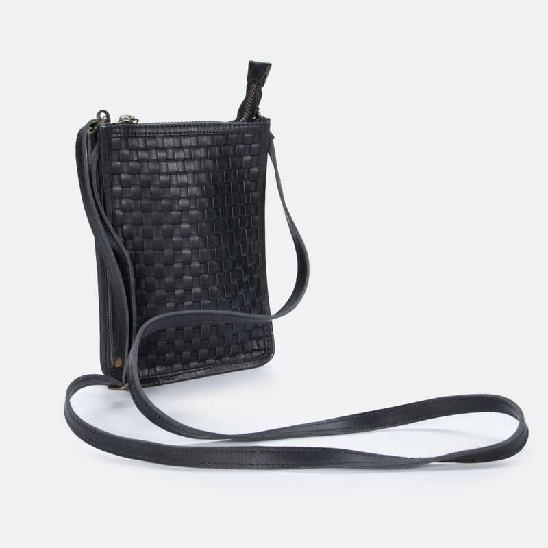 Delfina Leather Shoulder Cell Sling Bag