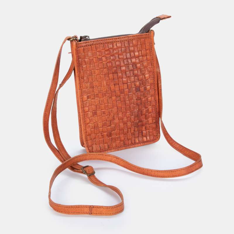 Delfina Leather Shoulder Cell Sling Bag