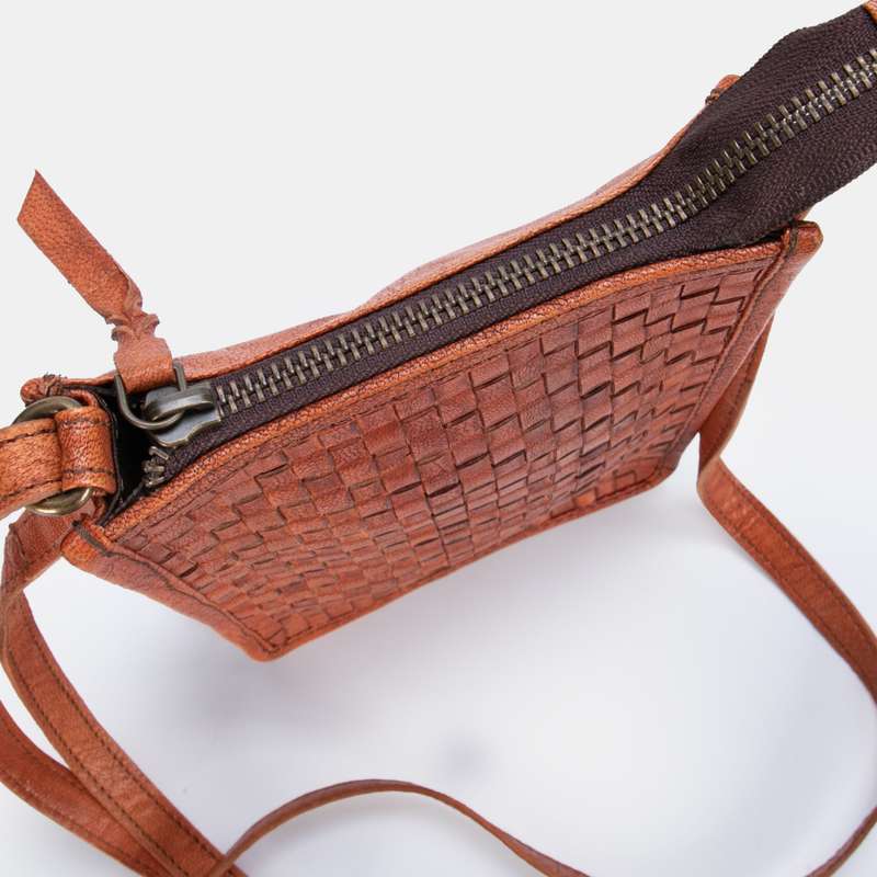 Delfina Leather Shoulder Cell Sling Bag