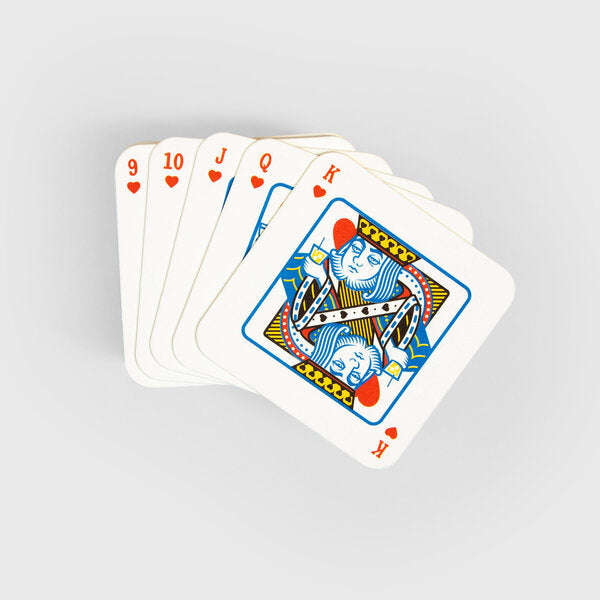 Playing Cards Drink Mats