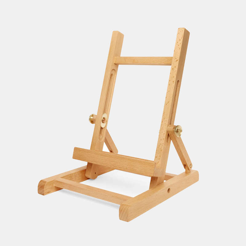Stylish Wooden Easel Book and Tablet Stand