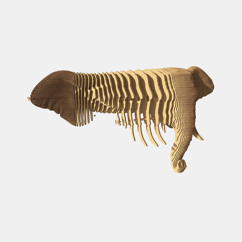 Cartonic Wall Elephant