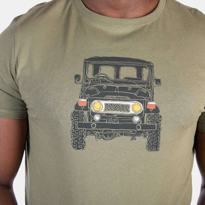Men's Handsome Cruiser T-Shirt Printed Design On Front