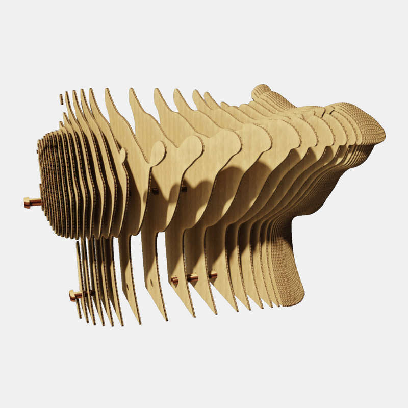 Cartonic 3D Giraffe