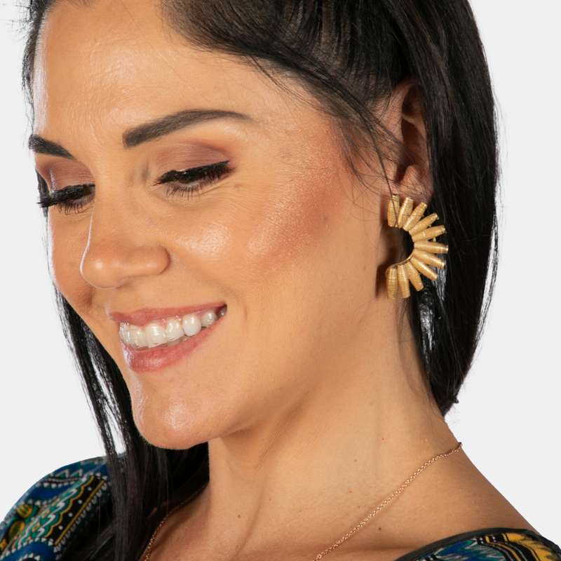 Fan Earrings