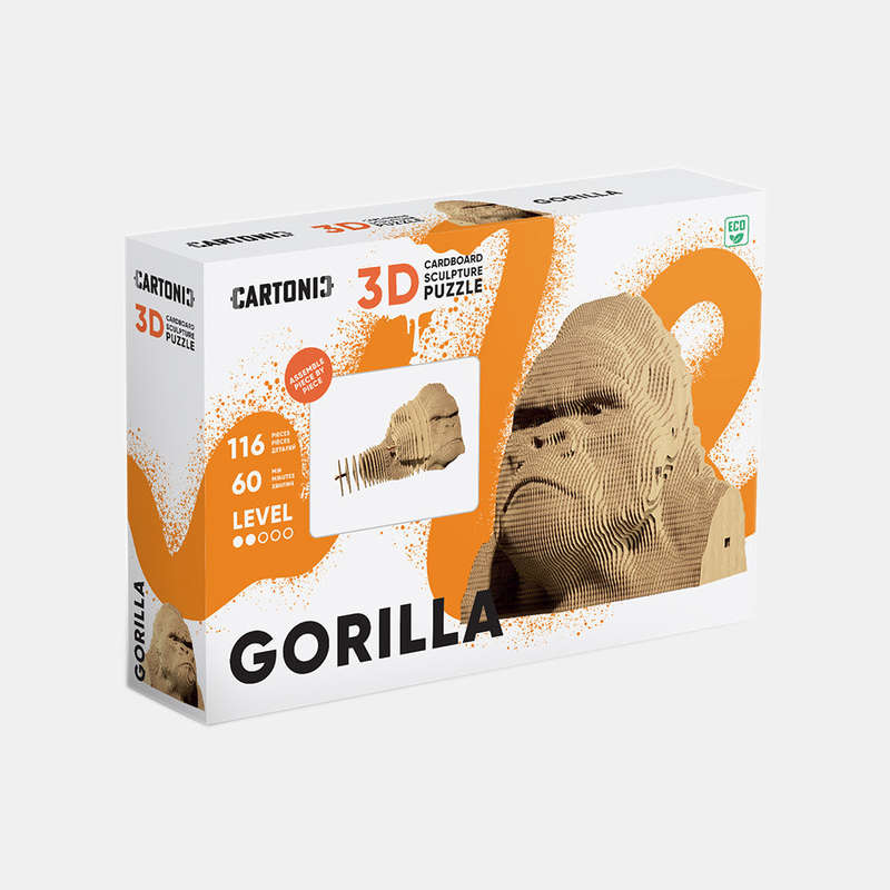 Cartonic 3D Gorilla