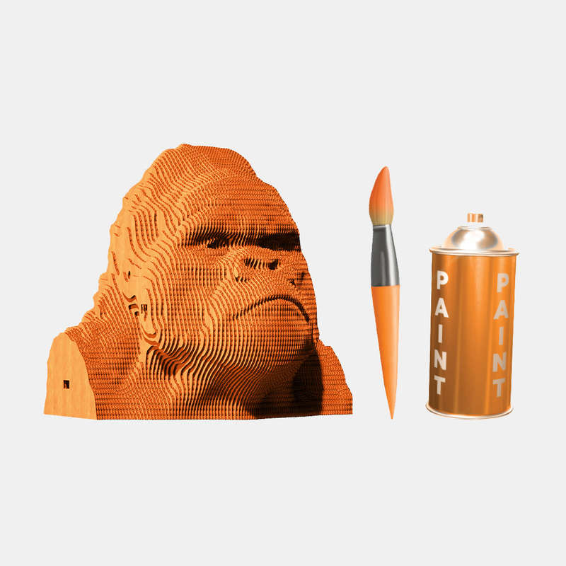 Cartonic 3D Gorilla