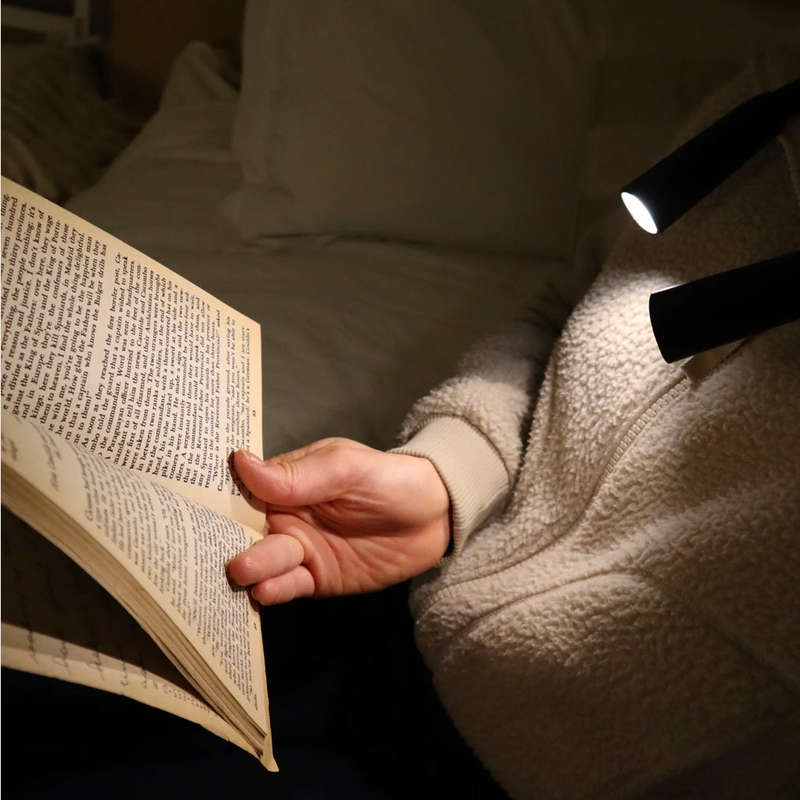 Hands Free Booklight Rechargeble USB Flexible Lamp