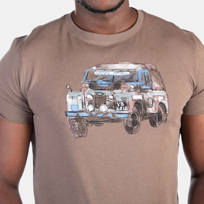 Men's Old Timer Mens Vents Brull Short Sleeve T-Shirt Land Rover
