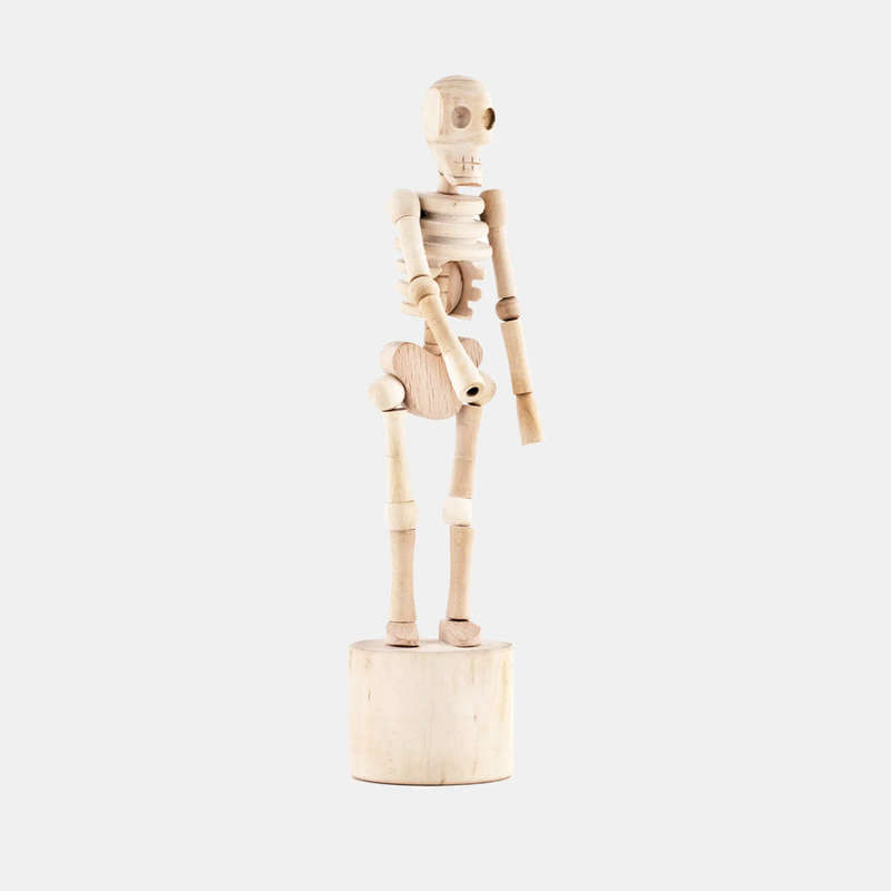 Lazy Bones Skeleton Pop Up Press A Button To Move