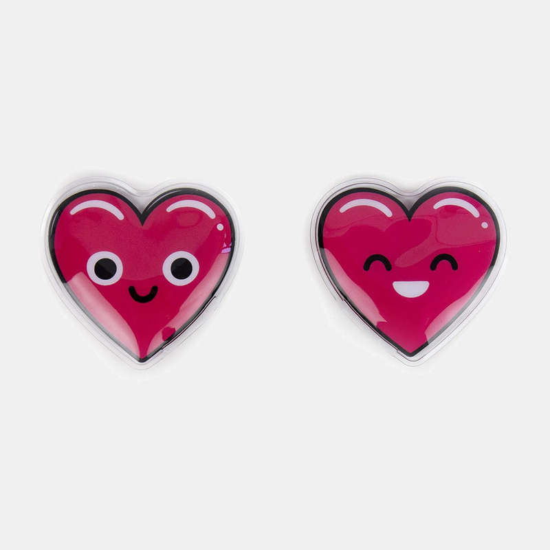Lovely Jubbly Hand Warmers Shaped Like Hearts