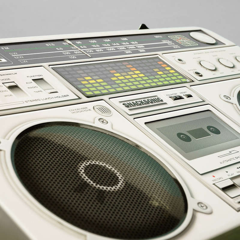 Boombox Lunch Box