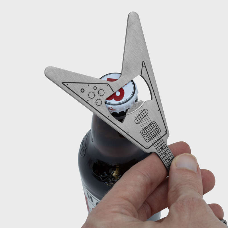 Heavy Metal Guitar Bottle Opener