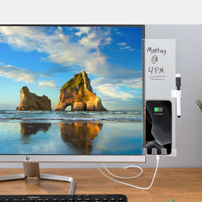 Monitor Memo Board Organise Rest Place For Phone
