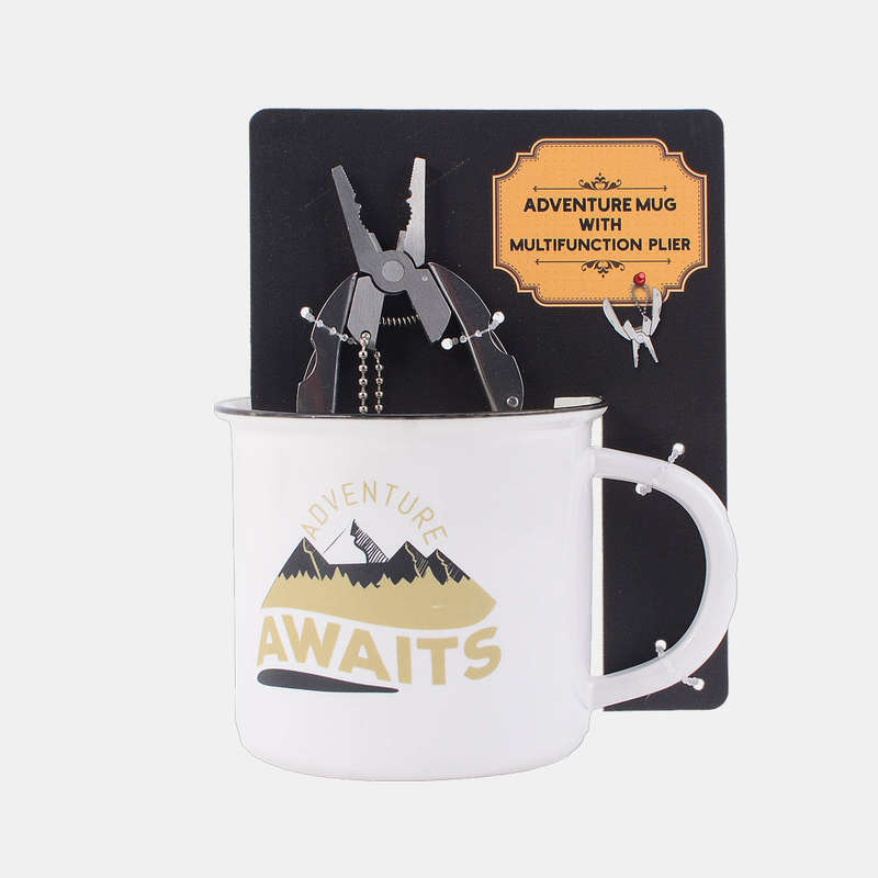 Adventure Awaits Mug With Pliers