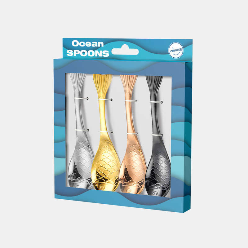 Ocean Spoons Set Of 4