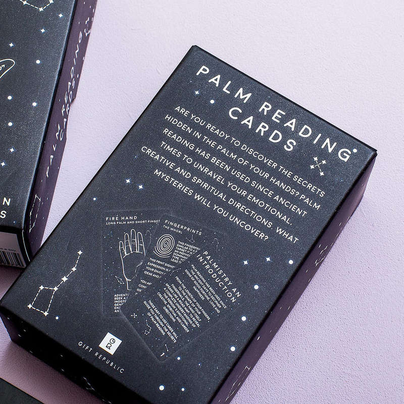 Palm Reading Cards 100 Fully Illustrated Designs