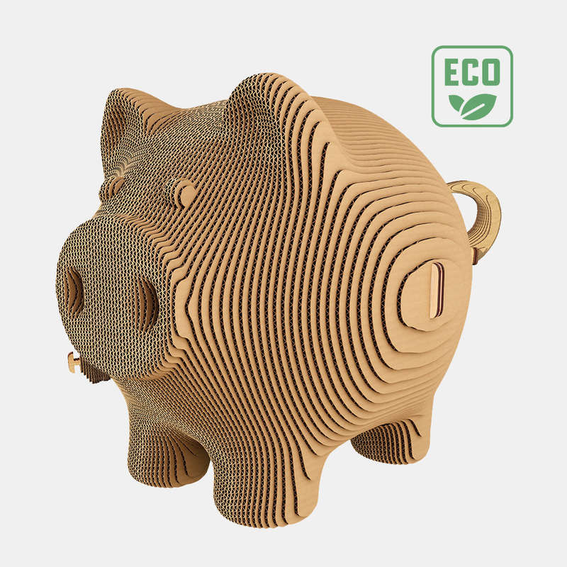 Cartonic 3D Piggy Money Bank