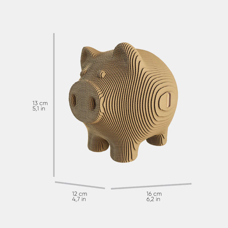 Cartonic 3D Piggy Money Bank