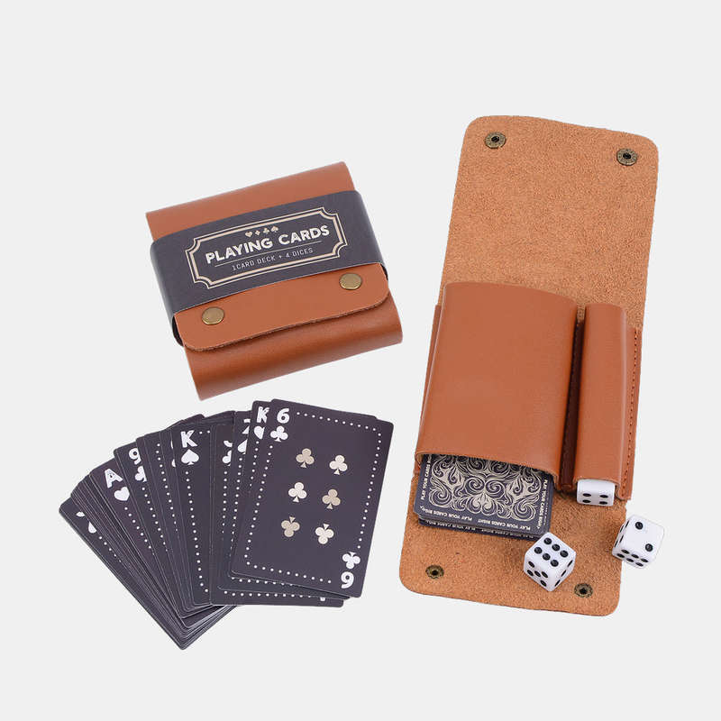 Game Card Set With Dice