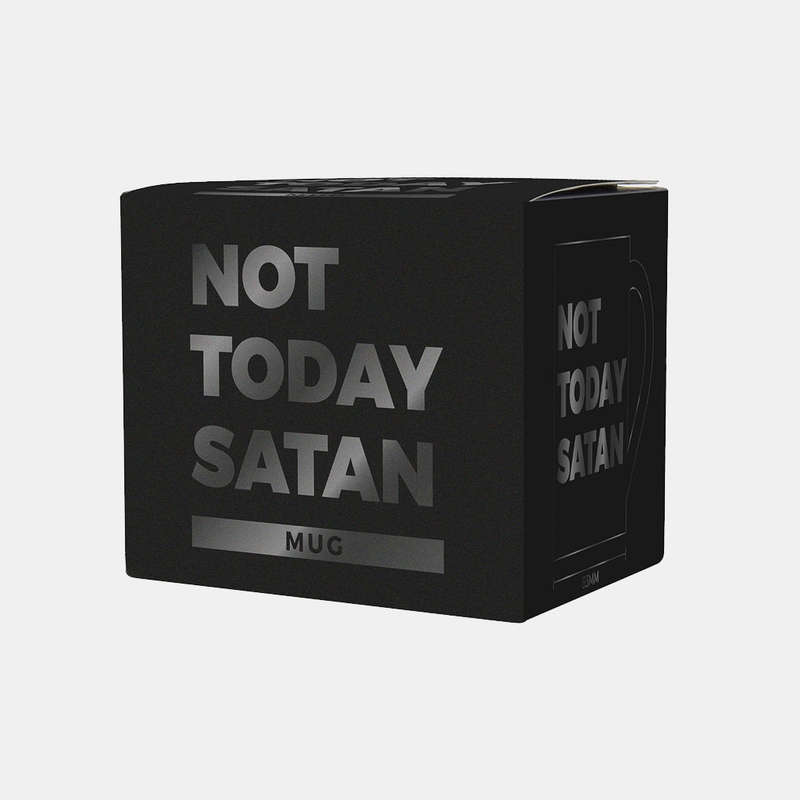 Not Today Satan Mug
