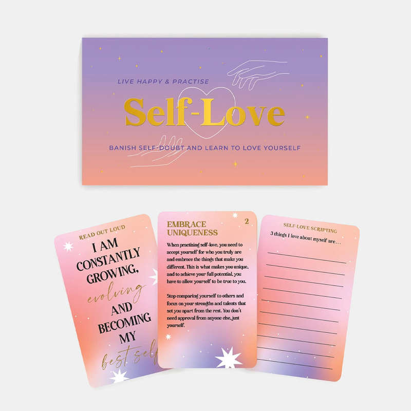 Self Love Affirmations Cards