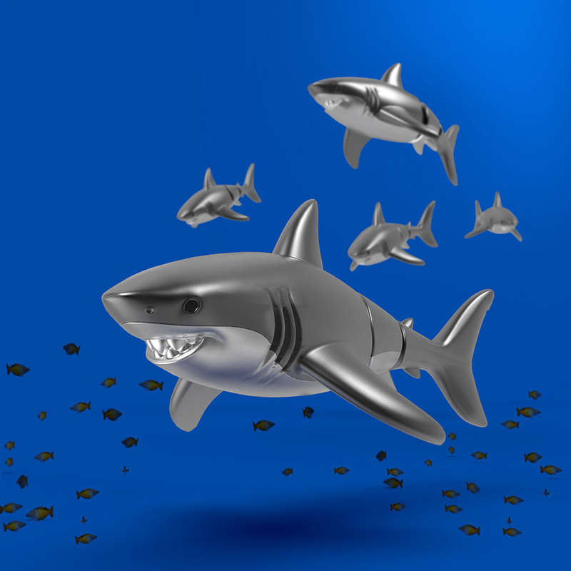 Shark Keyring