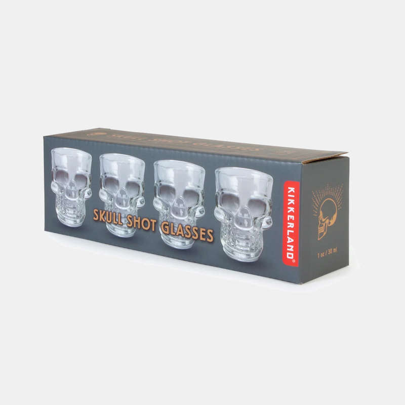Skull Shot Glasses Set of 4