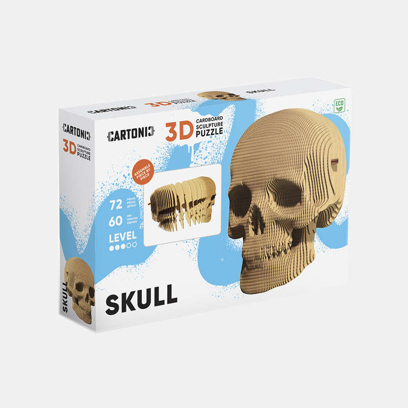 Cartonic 3D Skull