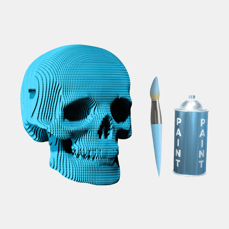 Cartonic 3D Skull