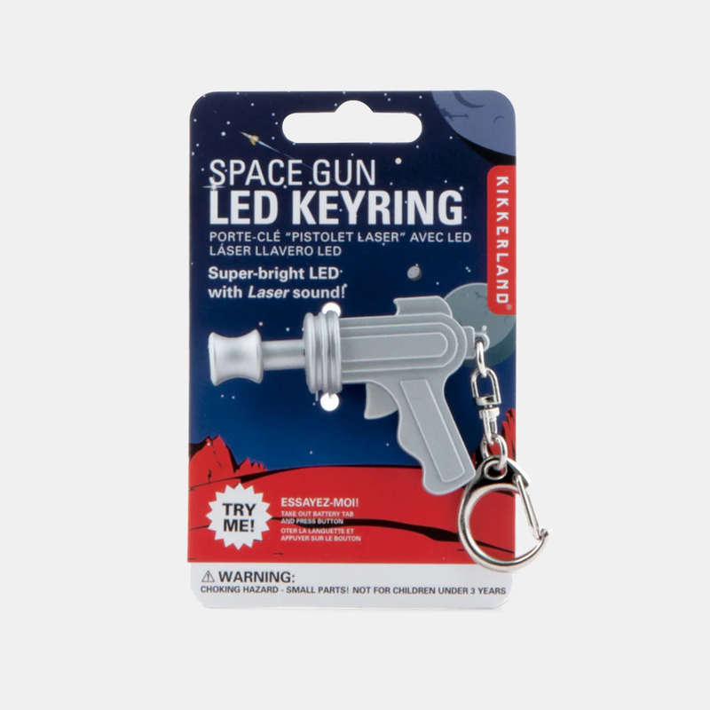 Space Gun Keychain