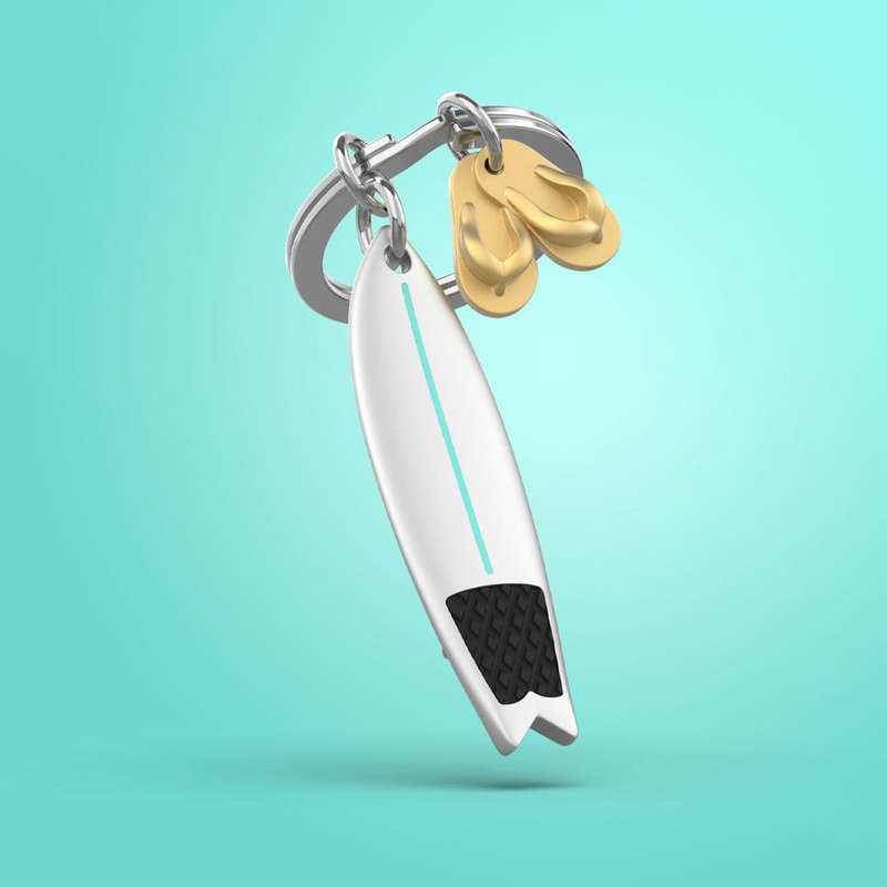 Surfboard Keyring