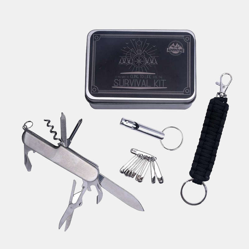 Wilderness Survival Kit In A Tin