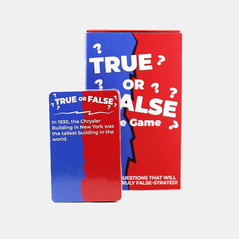 True Or False Trivia Game