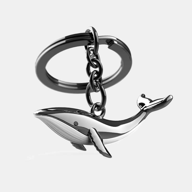 Whale Keyring