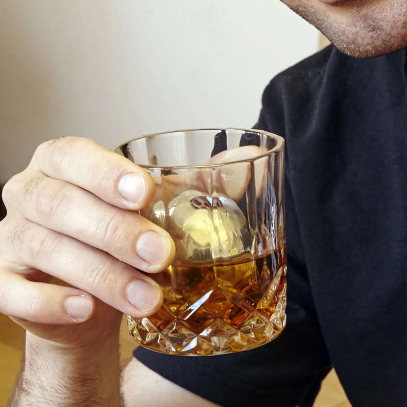 Freezable Stainless Steel Whisky Chiller Balls