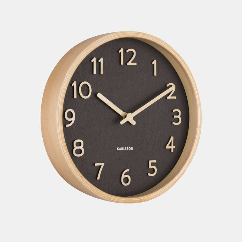 Pure Wood Grain Wall Clock