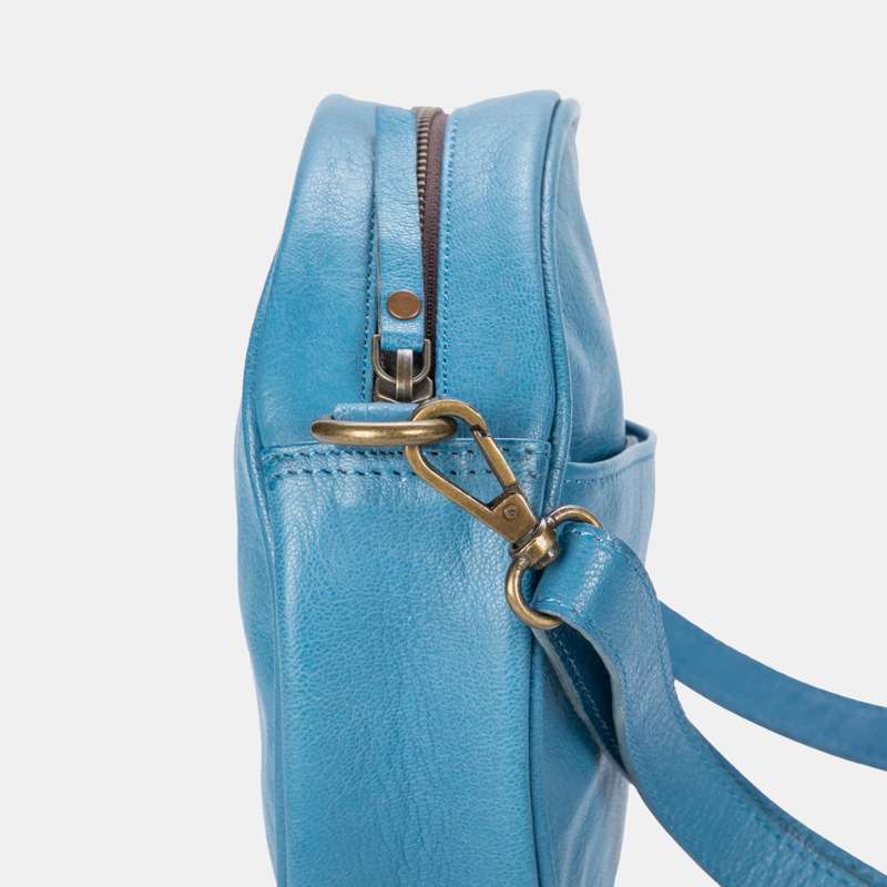 Zanka Leather Shoulder Cell Sling Bag