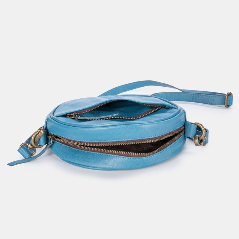 Zanka Leather Shoulder Cell Sling Bag