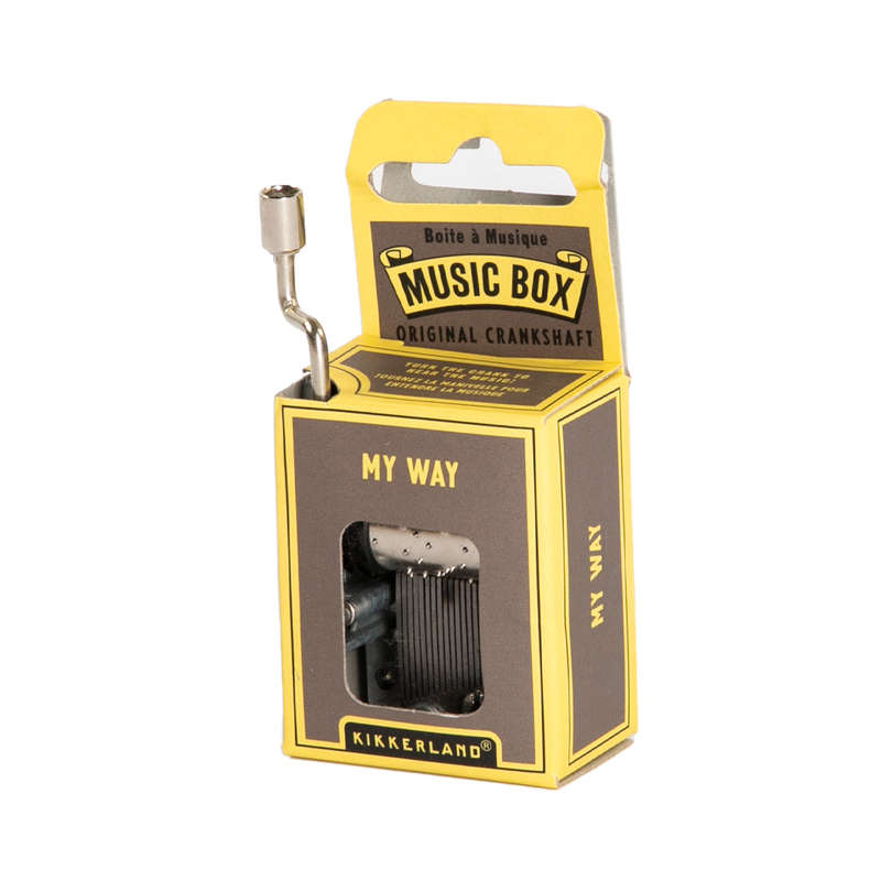Hand Crank Music Box Plays My Way