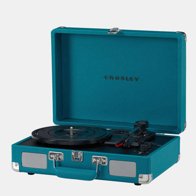 Retro Analogue Crosley Cruiser Plus Record Player - TEAL