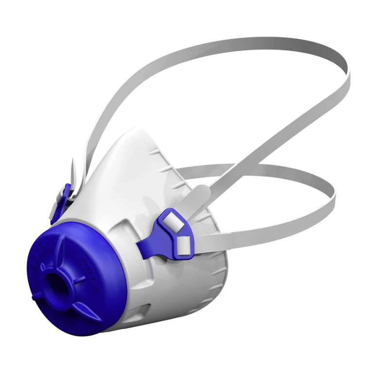 Nautilus Half Face Mask - Blue/White