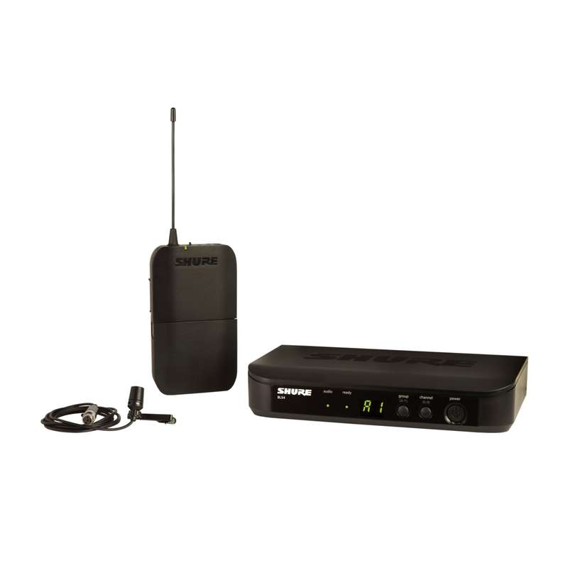 Shure BLX14/CVL - Wireless Microphone Presenter System with CVL Lavalier (863 MHz  865 MHz)