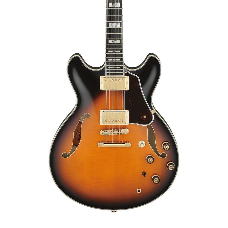 Ibanez AS2000-BS Artstar Prestige Semi-Hollow Electric Guitar In Brown Sunburst